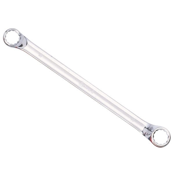 Genius Tools 21x23mm Double Ended Offset Ring Wrench (Mirror Finish) - 742123