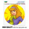 Scooby Doo Daphne Character Automotive Car Window Locker Circle Bumper Sticker