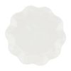 Mud Pie Ruffled Melamine Plate; 7 1/2" dia