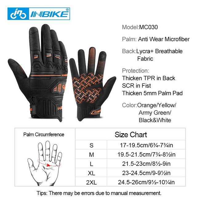 INBIKE Shock Resistant Cycling Gloves