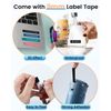 Phomemo E975 Embossing Label Maker Machine with Tape,Embossed Label Makers,3D Label Printer Emboss,Omega Home Labelling Machine for Home Office and DIY