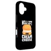 iPhone 16 Will Lift For Cream Cheese Dairy Breakfast Pastry Baking Case
