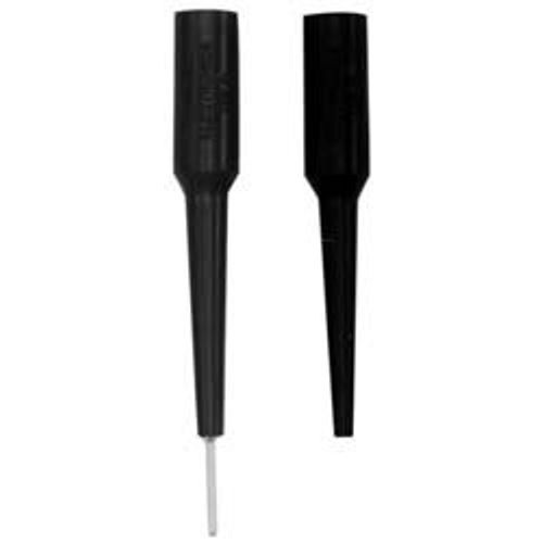Pomona 3561-0 Banana Plug Test Adapter with .040 PIN, Black