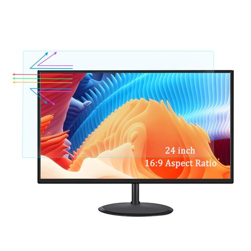 i-Tensodo 24 Inch Anti Blue Light Screen Protector for Universal 24" 16:9 Standard/Curved Monitor & Touchscreen, (20.94 X 11.77 inches Screen Size) Blue Light Blocking & Anti Glare Screen Filter
