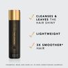 Sebastian Professional Dark Oil Lightweight Shampoo | Smoothen & Nourish | Add Natural Body | For Al