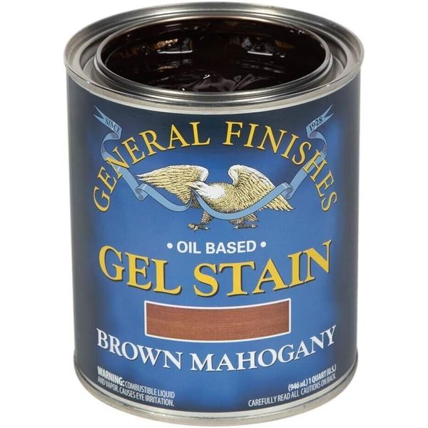 Brown Mahogany Gel Stain Quart