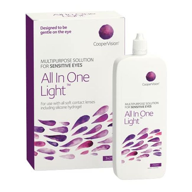 CooperVision All in One Light 3 Month Pack 3x250ml