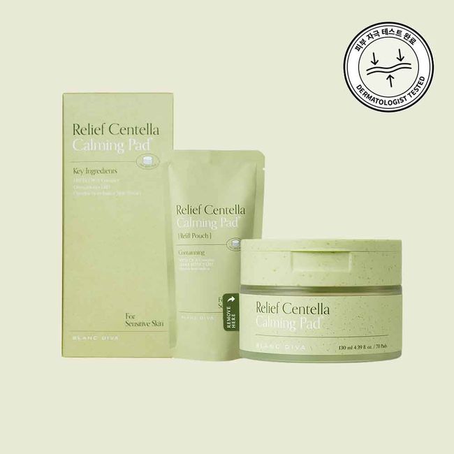 Blancdiva Relief Centella Calming Pads