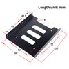 SAISN Mounting Bracket Adapter HDD SSD 2.5 to 3.5 Adapter Hard Drive Holder (2 Pack)