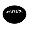 Funny Human Ultimate Frisbee Evolution Flying Disc Player PopSockets Swappable PopGrip