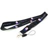 JDM Maserati  Racing NYLON 2 SIDE Lanyard Neck Strap KeyChain Quick Release