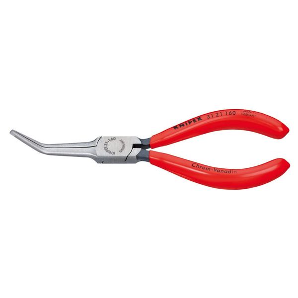 Knipex 55738 Bent Needle Nose Pliers, 160 mm