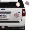 Personalized Macarons Graphic Car Decal