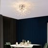 Chandelier Fireworks Flush Mount Light LED Modern Crystal Ceiling Light Fixture
