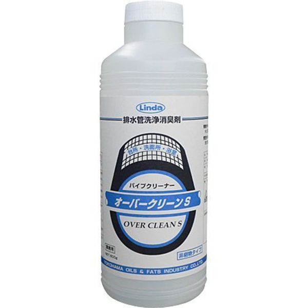 Overclean S, 21.2 oz (600 g) (Strong Drain Pipe Cleaner) (Yokohama Yushi Kogyo Kogyo)