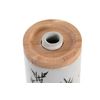 Dosificador Gres Hevea / Rubberwood 8 x 9 x 17.5 cm