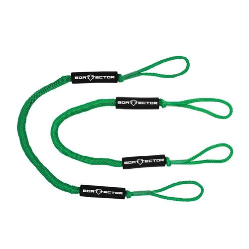 Extreme Max 3006.2753 BoatTector Bungee Dock Line Value 2-Pack - 5', Green