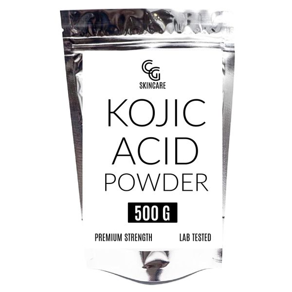 Kojic Acid Powder | Skin Brightening | Skincare Formulation | Dark Spots Remover (500 Grams)