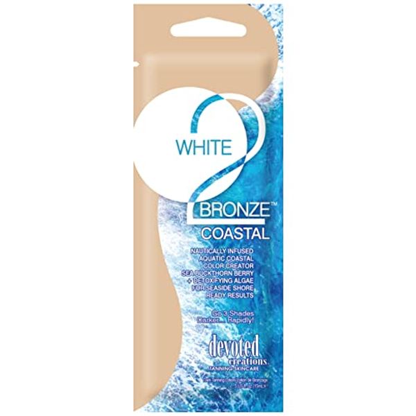 Devoted Creations White 2 Bronze Coastal Blue Hued Tan Enhancer 15ml