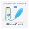 Wireless App-Controlled Love Egg - Ultimate Pleasure Device with Smartphone Remote Control for Hands-Free Control & Intimate Fun