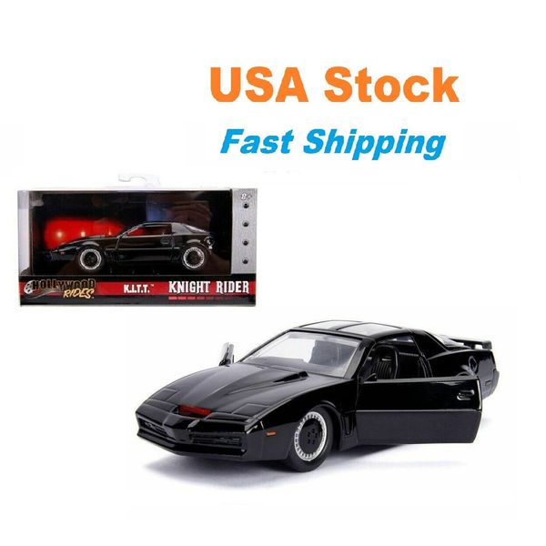 Knight Rider 1982 Pontiac Firebird Trans AM K.I.T.T., Diecast Toy Car, 5", 1:32