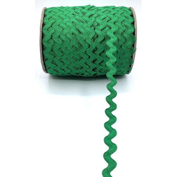 Trimplace Kelly Green 1/2" Middy RIC Rac - 24 Yards