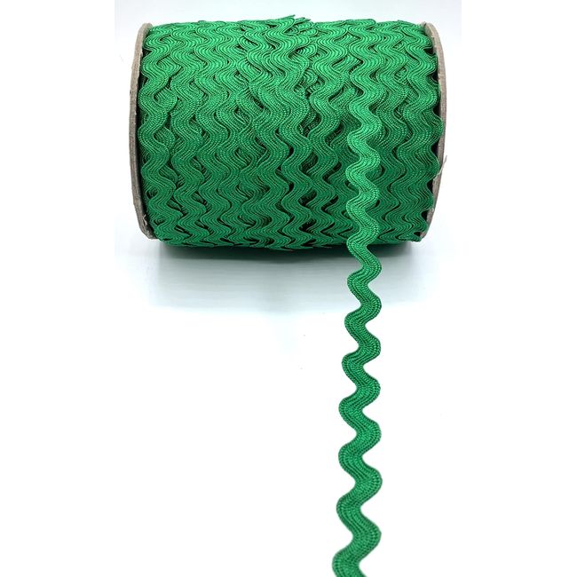 Trimplace Kelly Green 1/2" Middy RIC Rac - 24 Yards