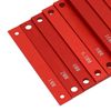 9PCS Aluminum Alloy Height Gauge Blocks Quick Accurate Setup Bars for Milling Machine Table Saw