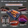 12pcs Car Plastic Trim Panel Dash Stereo Radio Installation Removal Pry Tool Kit