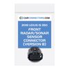 Front Radar Sonar Sensor Connector for 2018 Lexus IS 350