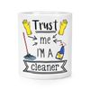 Trust Me I'm A Cleaner Makeup Brush Pencil Pot