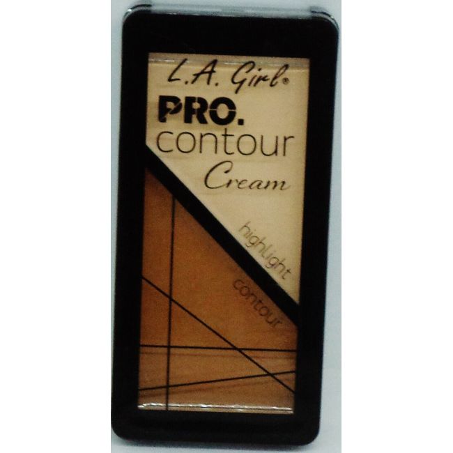 LA GIRLS PRO. Contour Cream Highlight & Contour FAIR GCC633 Sealed