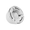 Laroal 2pcs Dome Simulation Security Camera White Simulation Surveillance Camera With Flashing LED Light Indoor Surveillance Camera (White)