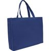 CLOSEOUT!! Cotton Canvas Totes - Royal Blue - 12x16x4 - Threadart