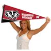 Wisconsin Badgers Full Size Bucky Head Pennant