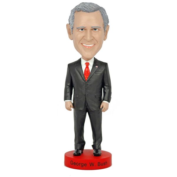 Royal Bobbles George W. Bush Collectible Bobblehead Statue
