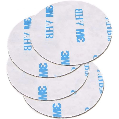 Sticky Mounting Circle Dots – 1.38" Double-Sided Adhesive Pads, Pack of 4 – Compatible with 3M for Secure Phone Holder, Camera Stands, and Versatile Mounting Applications