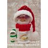 Knitting by Post Knitting Pattern - Fillable Baubles - Santa & Elf Knitting Pattern from UK Knitting Pattern
