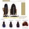 20" Clip in Human Hair Extensions Full Head 180g 7 Pieces 16 Clips 1# Jet Black Double Weft Brazilian Real Remy Hair Extensions Thick Straight Silky (20",180g Jet Black)