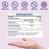 Genogna Liposomal Hyaluronic Acid Supplements 1000mg-High Bioavailable Dietary Hyaluronic Acid Capsules with Tremella Polysaccharides,Double Strength Skin Hydration,Joint Lubrication,1Pack