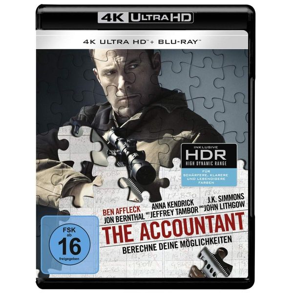 The Accountant (4K Ultra-HD + 2D-Blu-ray) (2-Disc Version)