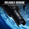 Digital PH Meter with LCD Display, Temperature Measurement, Automatic Calibration, Data Hold & Backlight Alarm – High Accuracy, Auto Shutdown, ℃/℉ Switch, Rechargeable for Water Quality Testing