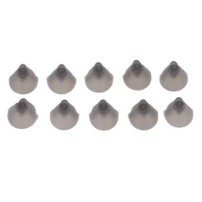 Hearing Aid Domes, 10pcs Tulip Domes for Hearing Aids, Hearing Aid Closed Domes, Washable Detachable Static Free Soft Silicone Ear Tips Replacement Domes