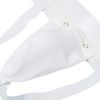 MARTIAL WORLD GG51-S Fur Cup Supporter Type, White, S