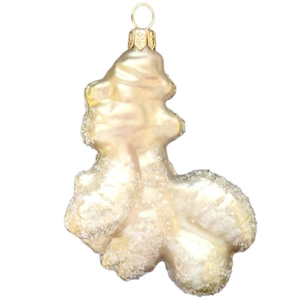 GINGER ROOT  EUROPEAN BLOWN GLASS CHRISTMAS TREE ORNAMENT GARDEN HEALTH FOOD