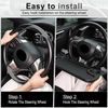 Car Steering Wheel Desk Tray for Laptop & Eating