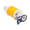 Brady 13566 PowerMark 50' Length x 4" Width, B-569 Hi-Performance Polyester, Yellow Tape