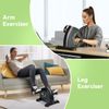 Mini Exercise Bike Pedal Exerciser Arm & Leg Workout Peddler Cycle W/LCD Display