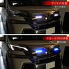N-Box SLASH JF1 / 2 LED Daylight, 2 Color Luminous, Thin, Embedded White x Blue