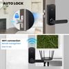 5-in-1 WiFi Smart Door Lock Fingerprint+IC